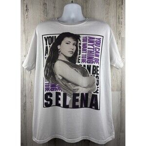 Selena Quintanilla Tejano Music Official Merchandise T-Shirt 2XL (23”x29”)